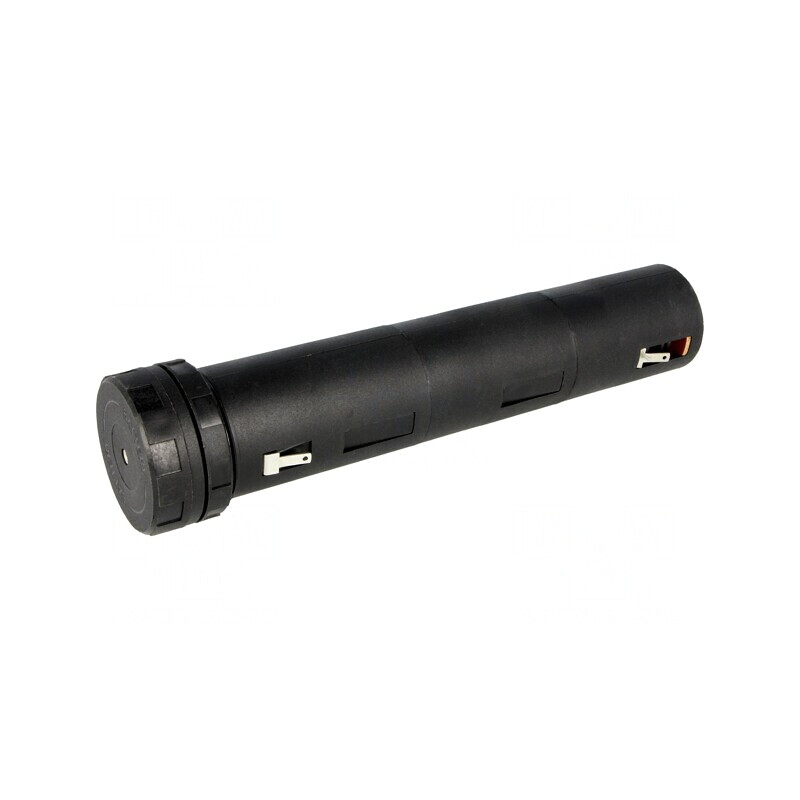 Suport Baterii 3xR14 Negru UL94V-0 | Electronic-mag.ro | Componente Electronice