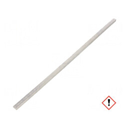 Profil 9x4mm | Sn99Ag0,3Cu0,7 | fără plumb | 157g | 217÷227°C | 