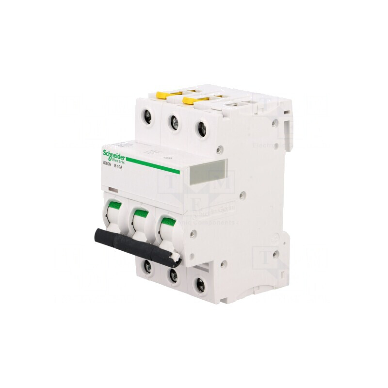 Întrerupător de Supracurent 10A 3P 400VAC B | Electronic-mag.ro | Componente Electronice