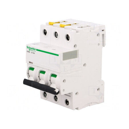 Întrerupător de Supracurent 10A 3P 400VAC B | Electronic-mag.ro | Componente Electronice