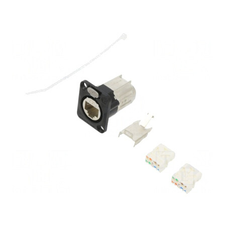 Conector Panou Cat6a Ecranat IDC Termination | Electronic-mag.ro | Componente Electronice