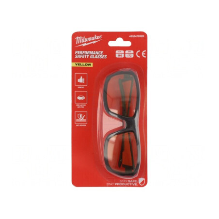 Ochelari de protecție lentilă galbenă | Electronic-mag.ro | Componente Electronice