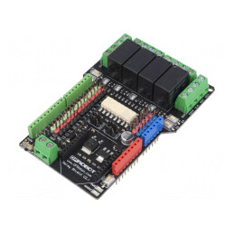 Modul: releu | shield | TTL | Arduino | 240VAC | 60VDC | DFR0144