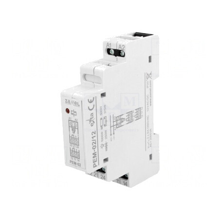 Releu Monostabil DPDT 12V AC/DC PEM-02/012 | Electronic-mag.ro | Componente Electronice