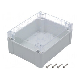 Carcasă Universală ABS-PC 240x190x105 mm | Electronic-mag.ro | Componente Electronice