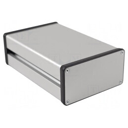 Carcasă cu panou canal de pană 103x160mm | Electronic-mag.ro | Componente Electronice