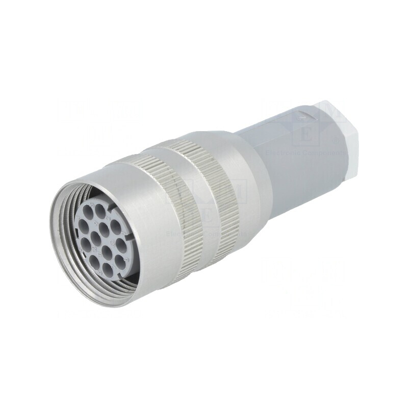 Mufă Conector DIN 43651 Mamă 12 PIN IP65 5A | Electronic-mag.ro | Componente Electronice