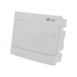 Carcasă pentru aparatură modulară IP40 albă montaj perete ABS | Electronic-mag.ro | Componente Electronice
