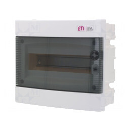 Carcasă pentru aparatură modulară IP40 în perete albă ABS | Electronic-mag.ro | Componente Electronice