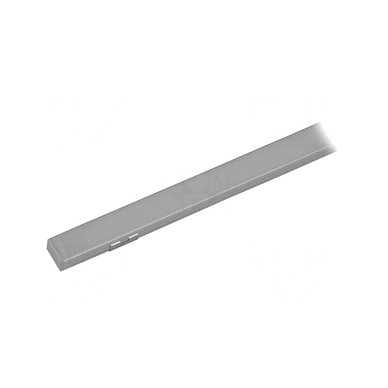 Profil Aluminiu Anodizat Argintiu pentru Module LED 2m | Electronic-mag.ro | Componente Electronice Profil Aluminiu Anodizat Argintiu pentru Module LED 2m | Electronic-mag.ro | Componente Electronice