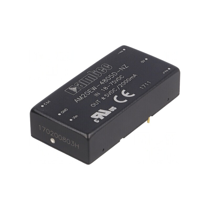 Convertor DC/DC 20W 18-75V la 5V/-5V | Electronic-mag.ro | Componente Electronice Convertor DC/DC 20W 18-75V la 5V/-5V | Electronic-mag.ro | Componente Electronice