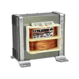 Transformator Alimentare 25VA 230VAC 12V 1,05A TS 25/026 | Electronic-mag.ro | Componente Electronice