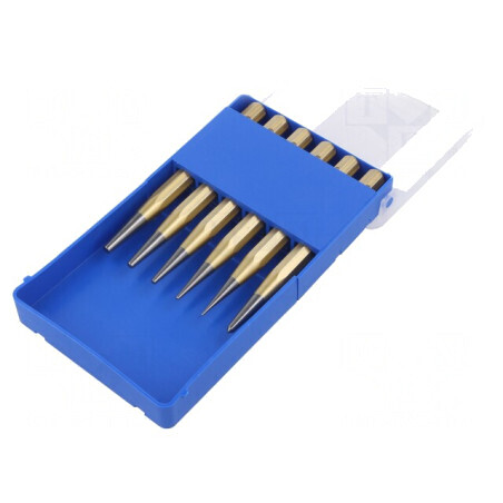 Kit de Poansoane pentru Dibluri și Șplinturi, 6 Buc. | Electronic-mag.ro | Componente Electronice