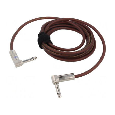 Cablu Audio Jack 6,3mm Unghi 3m Maro | Electronic-mag.ro | Componente Electronice