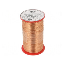 Sârmă Bobină Emailată Cupru 0,4mm 0,5kg | Electronic-mag.ro | Componente Electronice