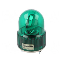 Semnalizator Luminos Rotativ Verde 24VDC IP44 | Electronic-mag.ro | Componente Electronice