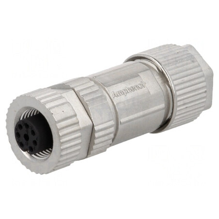 Mufă M12 8-PIN Mamă IP67 pentru DeviceNet/CANopen | Electronic-mag.ro | Componente Electronice