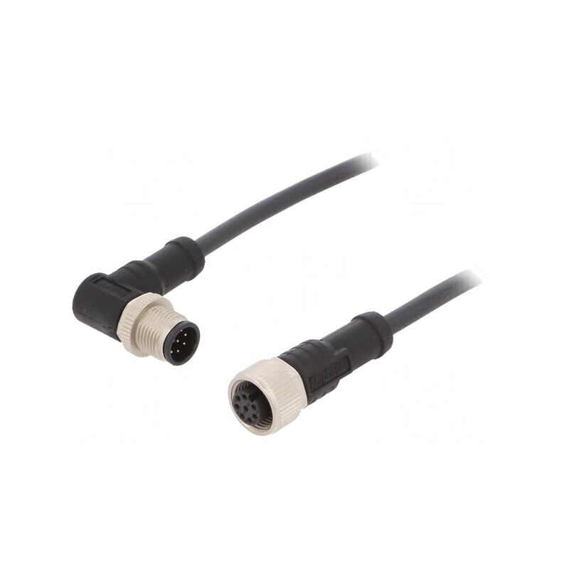 Cablu senzori/automatizări PIN 8 M12-M12 1m mufă-mufă | Electronic-mag.ro | Componente Electronice Cablu senzori/automatizări PIN 8 M12-M12 1m mufă-mufă | Electronic-mag.ro | Componente Electronice