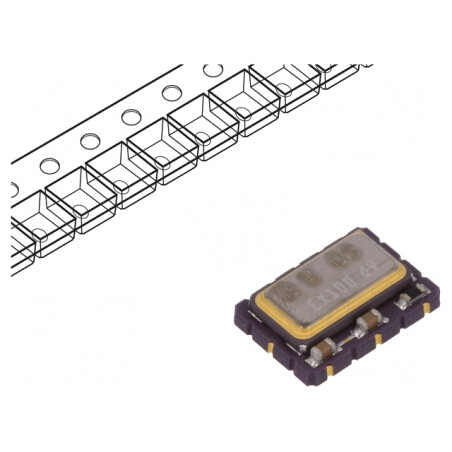 Generator TCVCXO 10MHz SMD 3.3V ±0.5ppm 7x5x2mm | Electronic-mag.ro | Componente Electronice