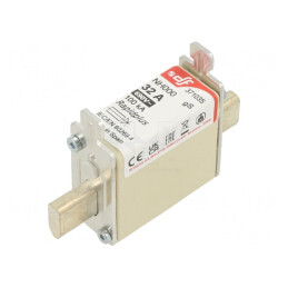 Siguranță gS 32A 690VAC 440VDC NH000 | Electronic-mag.ro | Componente Electronice