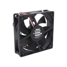 Ventilator DC axial 24V 92x92x25mm 57m3/h 22dBA cu bilă | Electronic-mag.ro | Componente Electronice