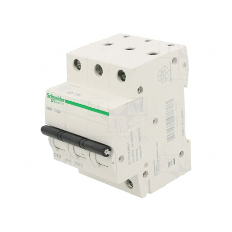 Întrerupător Supracurent 10A 3P 6kA 230/400V | Electronic-mag.ro | Componente Electronice