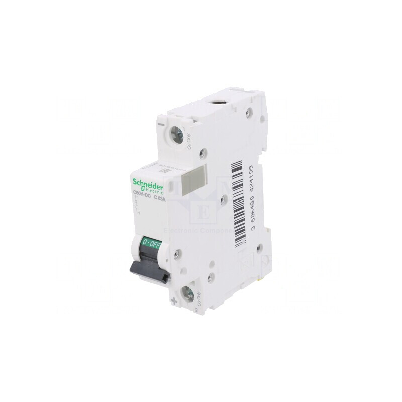 Întrerupător de Supracurent 63A 500VDC 1P C | Electronic-mag.ro | Componente Electronice