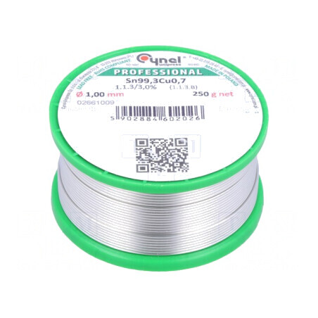 Sârmă de Lipit fără Plumb 1mm 250g | Electronic-mag.ro | Componente Electronice
