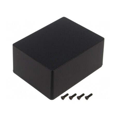 Carcasă Universală Aluminiu IP65 94x120x57mm | Electronic-mag.ro | Componente Electronice