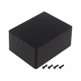 Carcasă Universală Aluminiu IP65 94x120x57mm | Electronic-mag.ro | Componente Electronice