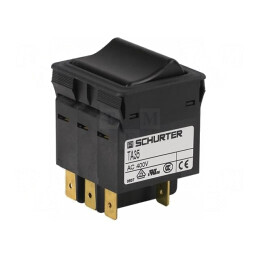 Întrerupător de supracurent 240VAC 10A 3 Poli | Electronic-mag.ro | Componente Electronice