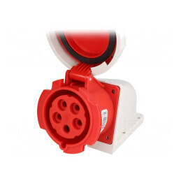 Conector alimentare AC trifazat 32A 400VAC IP67 | Electronic-mag.ro | Componente Electronice