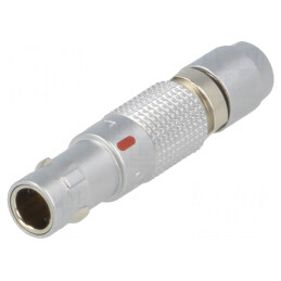 Conector Circular 00 Mufă Tată 2 PIN Lipire pe Cablu 3,5A | Electronic-mag.ro | Componente Electronice