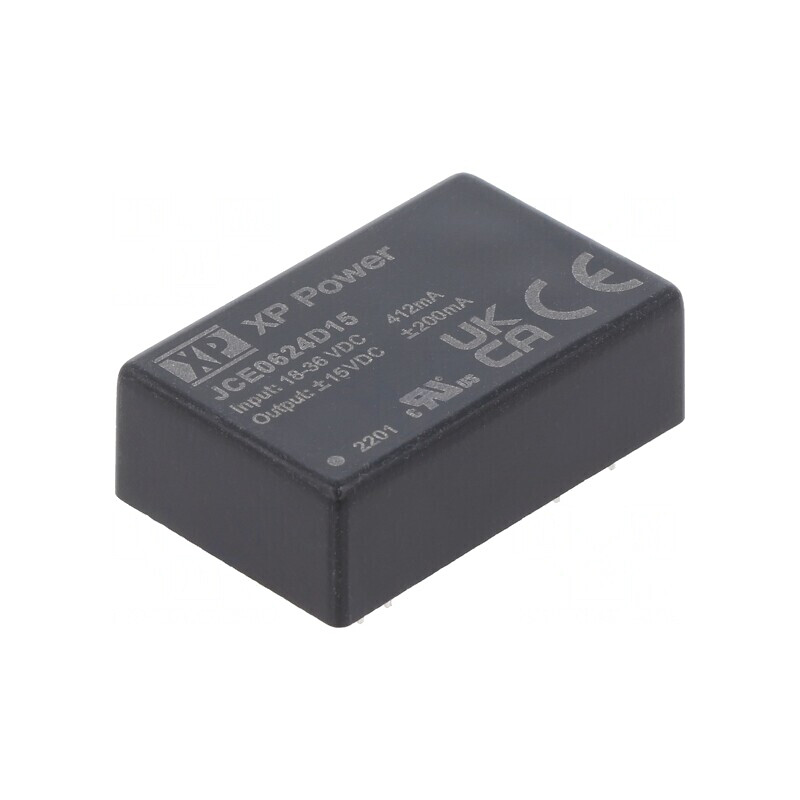 Convertor DC/DC 6W 18-36V la 15V/-15V THT JCE0624D15 | Electronic-mag.ro | Componente Electronice Convertor DC/DC 6W 18-36V la 15V/-15V THT JCE0624D15 | Electronic-mag.ro | Componente Electronice