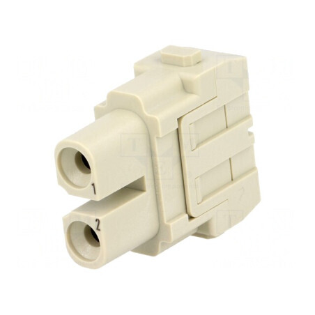 Conector HDC Mamă Han-Modular 2 PIN Terminal cu Șurub | Electronic-mag.ro | Componente Electronice