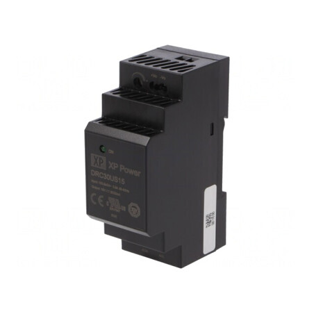 Alimentator Pulsatoriu pentru Șină DIN 30W 15V 2A | Electronic-mag.ro | Componente Electronice