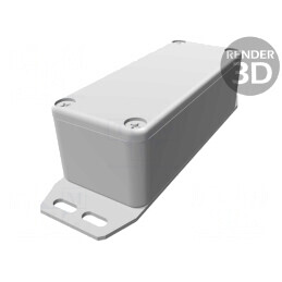 Carcasă Universală cu Lame de Fixare 39mm x 92mm x 31mm | Electronic-mag.ro | Componente Electronice