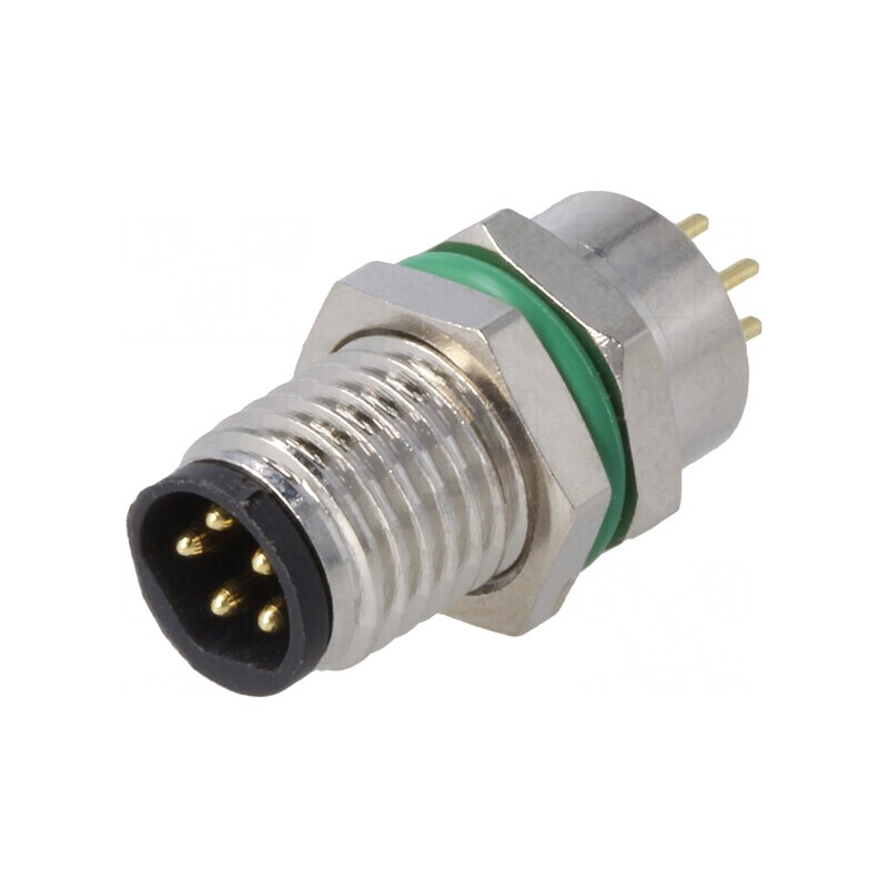 Conector M8 5-Pin Montare Panou Piuliță Frontală | Electronic-mag.ro | Componente Electronice Conector M8 5-Pin Montare Panou Piuliță Frontală | Electronic-mag.ro | Componente Electronice