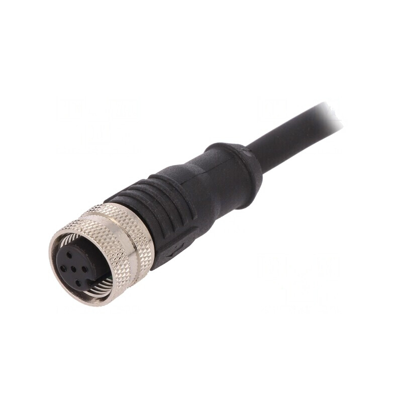 Mufă M12 5P Mamă DeviceNet/CANopen IP67 60V 4A | Electronic-mag.ro | Componente Electronice