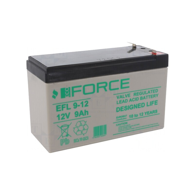 Baterie Plumb-Acid 12V 9Ah AGM Fără Întreținere | Electronic-mag.ro | Componente Electronice Baterie Plumb-Acid 12V 9Ah AGM Fără Întreținere | Electronic-mag.ro | Componente Electronice