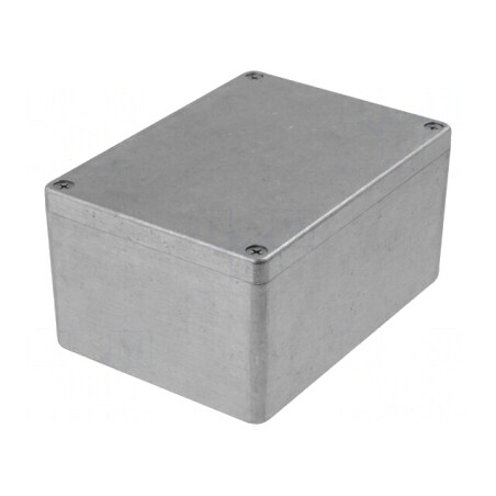 Carcasă Universală Aluminiu Natural 108x148x75mm | Electronic-mag.ro | Componente Electronice