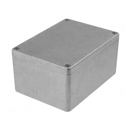 Carcasă Universală Aluminiu Natural 108x148x75mm | Electronic-mag.ro | Componente Electronice