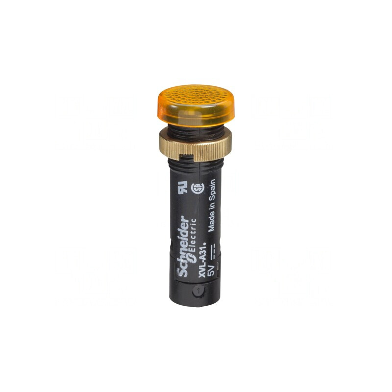Lampă de control LED galbenă 48V Ø12mm IP40 | Electronic-mag.ro | Componente Electronice