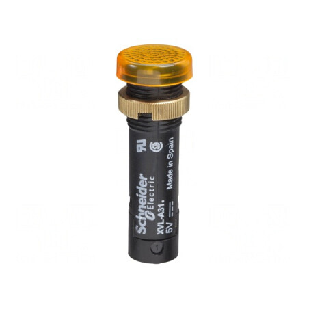 Lampă de control LED galbenă 48V Ø12mm IP40 | Electronic-mag.ro | Componente Electronice