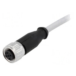 Mufă M12 5 PIN Mamă DeviceNet CANopen 7.5m Dreaptă | Electronic-mag.ro | Componente Electronice