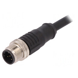 Mufă M12 5-Pin Tată Profibus IP67 60V 4A | Electronic-mag.ro | Componente Electronice