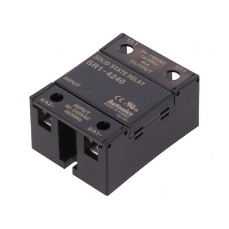 Releu semiconductor 1-fazat 40A 24-240VAC | Electronic-mag.ro | Componente Electronice