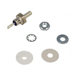 Diodă Zener 10W 24V DO4 cu Șurub NTE5198A | Electronic-mag.ro | Componente Electronice