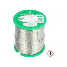 Sârmă de lipit fără plumb 1mm 250g 230°C | Electronic-mag.ro | Componente Electronice