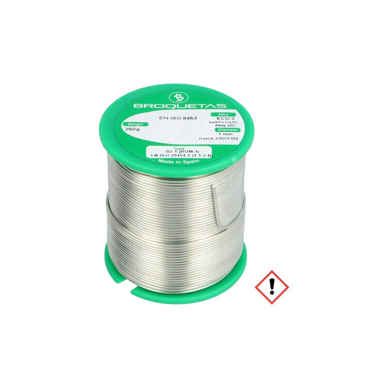 Sârmă de lipit fără plumb 1mm 250g 230°C | Electronic-mag.ro | Componente Electronice
